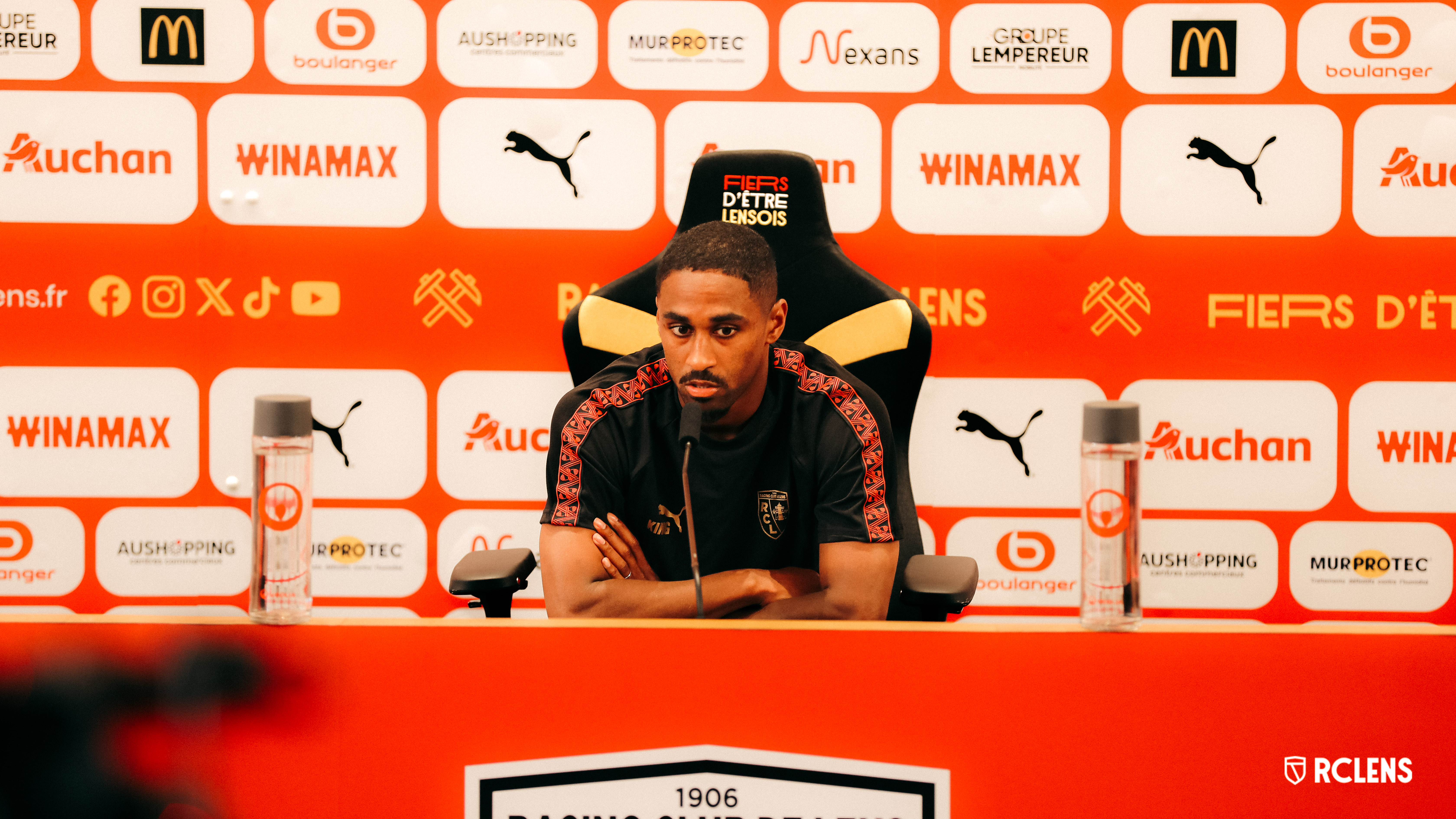 RC Lens Stade Brestois 29 conférence de presse : Wesley Saïd RC Lens Stade Brestois 29 conférence de presse : Wesley Saïd