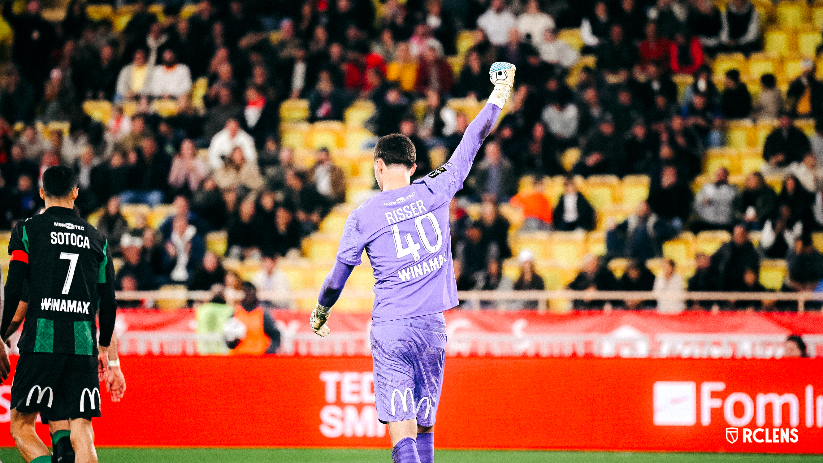 AS Monaco-RC Lens Le Houilleur : Robin Risser AS Monaco-RC Lens Le Houilleur : Robin Risser