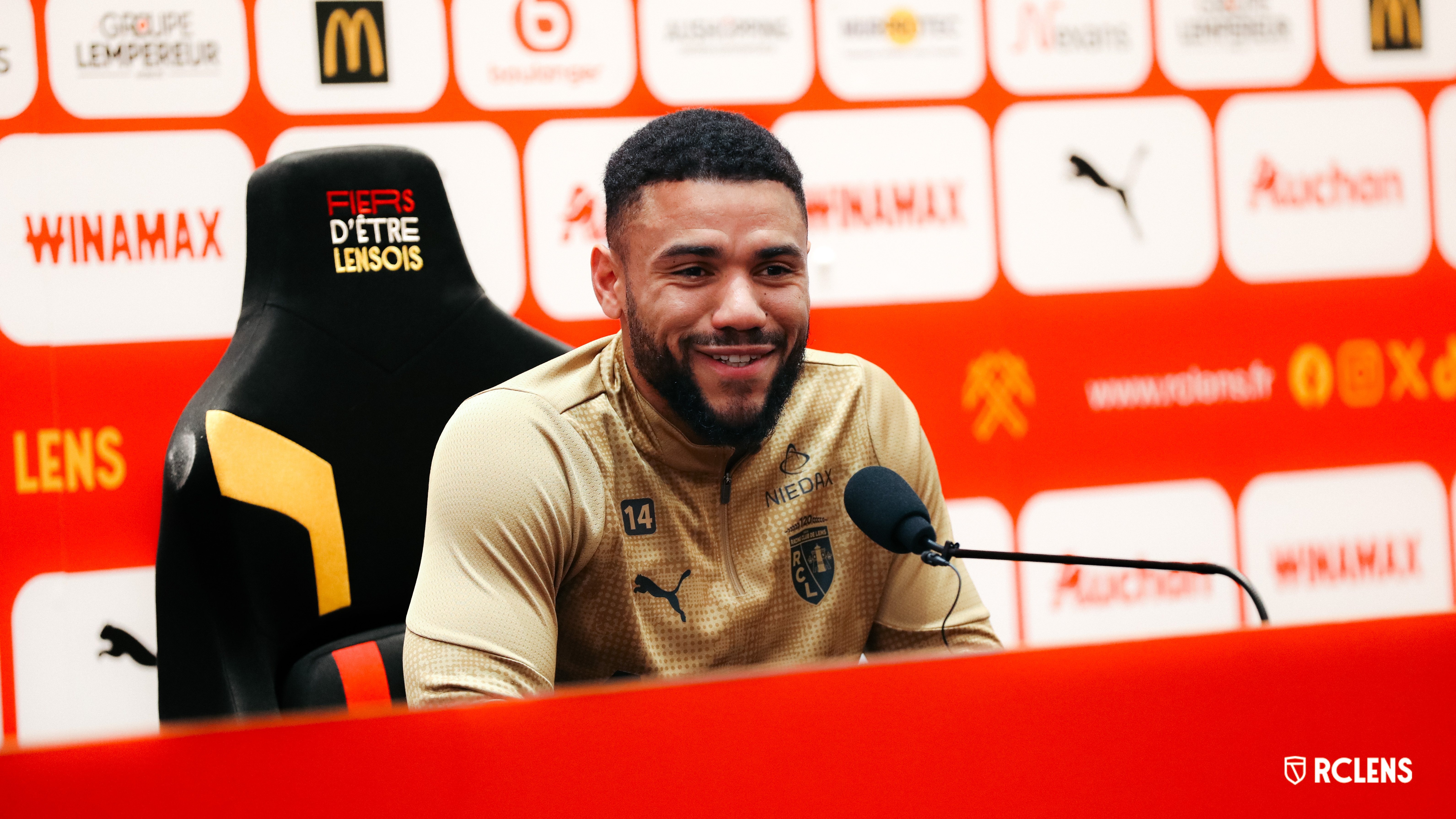 conférence de presse avant FC Nantes-RC Lens matthieu Udol